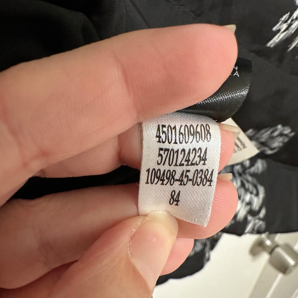 WHITE HOUSE BLACK MARKET |‎ Women's Floral Quilted Full Zip Puffer Jacket, M - Picture 10 of 11